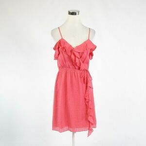 Milly pink seersucker sun dress 4